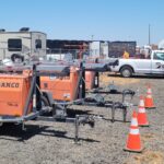 US Traffic Control offers night work operations year round and provides our own light towers for complete visibility and safety