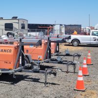 US Traffic Control offers night work operations year round and provides our own light towers for complete visibility and safety